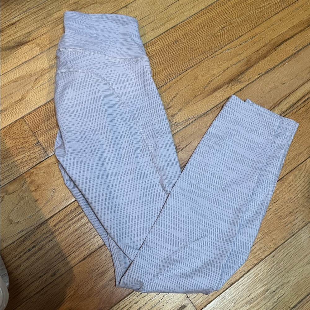 Outdoor Voices Leggings Womens Size Small Heathered Pink Pull On